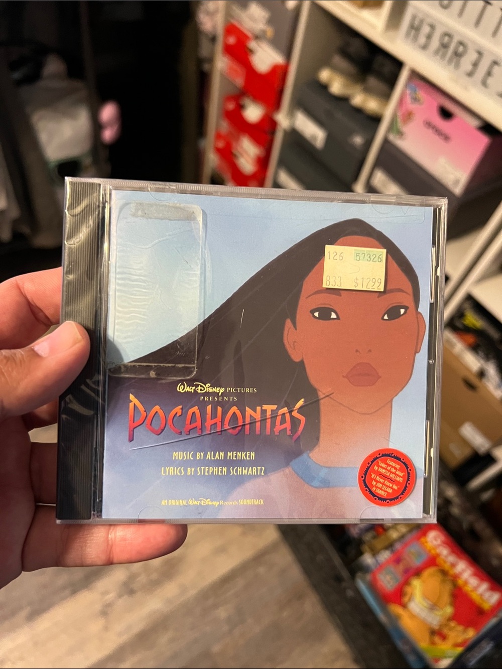Walt Disney Pocahontas Soundtrack CD